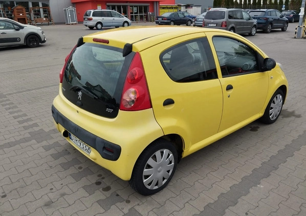 Peugeot 107 cena 4300 przebieg: 144483, rok produkcji 2007 z Grójec małe 106